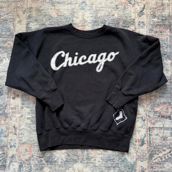 Vintage 80s Chicago White Sox Oversized Crewneck - Picture 1 of 3